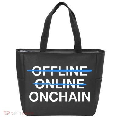 Offline Online Onchain Tote Bag