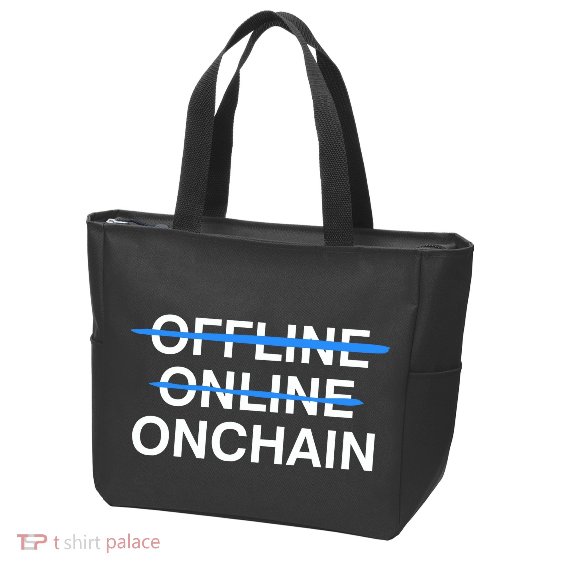Offline Online Onchain Tote Bag
