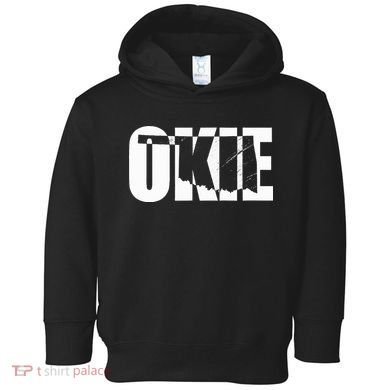 Okie Oklahoma Proud Toddler Hoodie