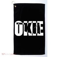Okie Oklahoma Proud Golf Towel thumb 0