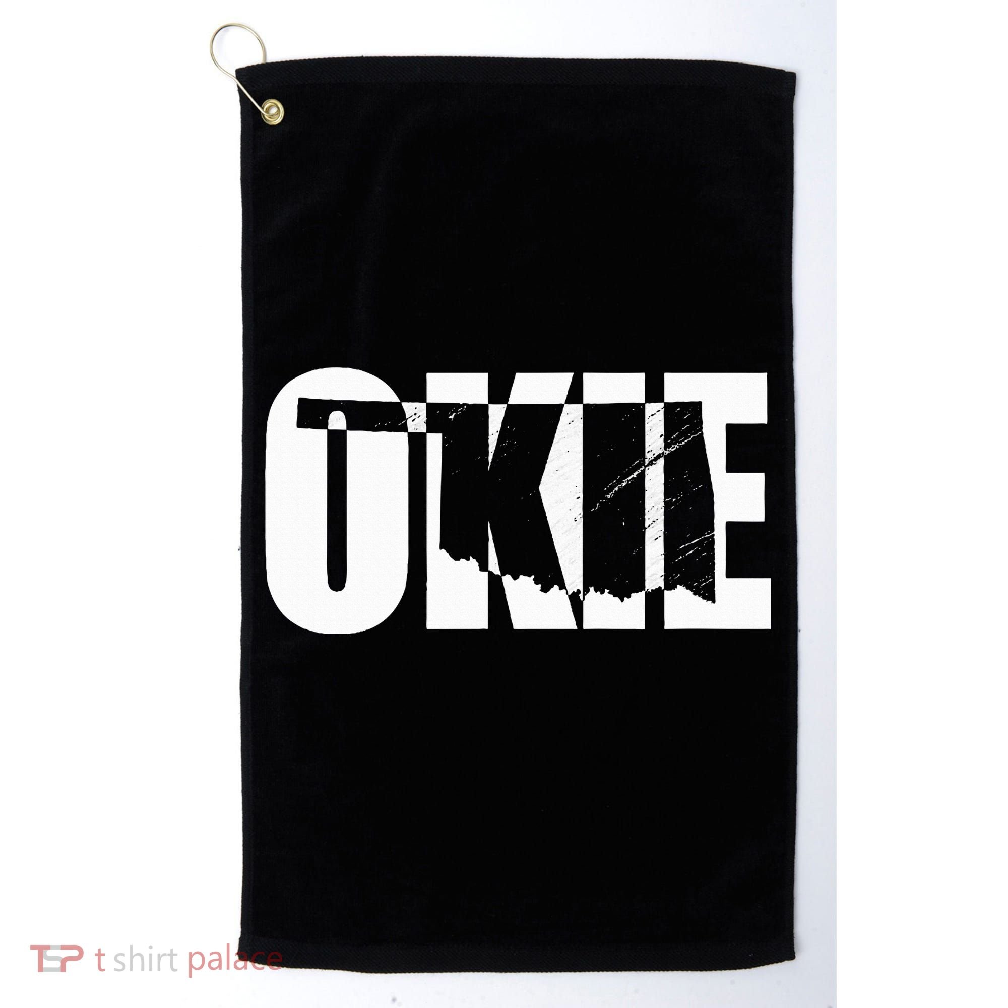 Okie Oklahoma Proud Golf Towel