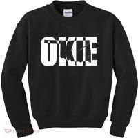 Okie Oklahoma Proud Kids Sweatshirt thumb 0