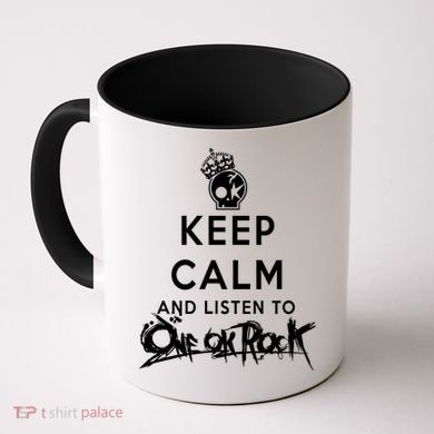 One Ok Rock Keep Calm Coffee Mug