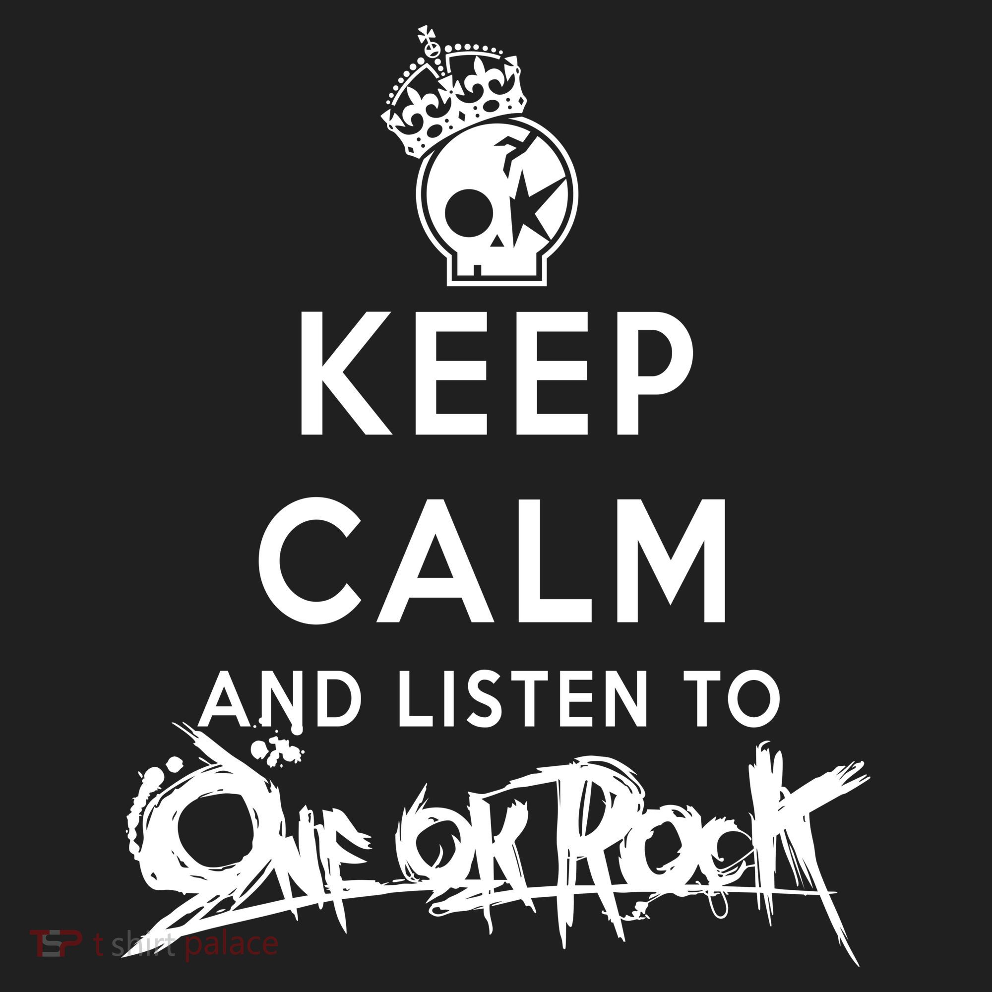One Ok Rock Keep Calm Tumbler