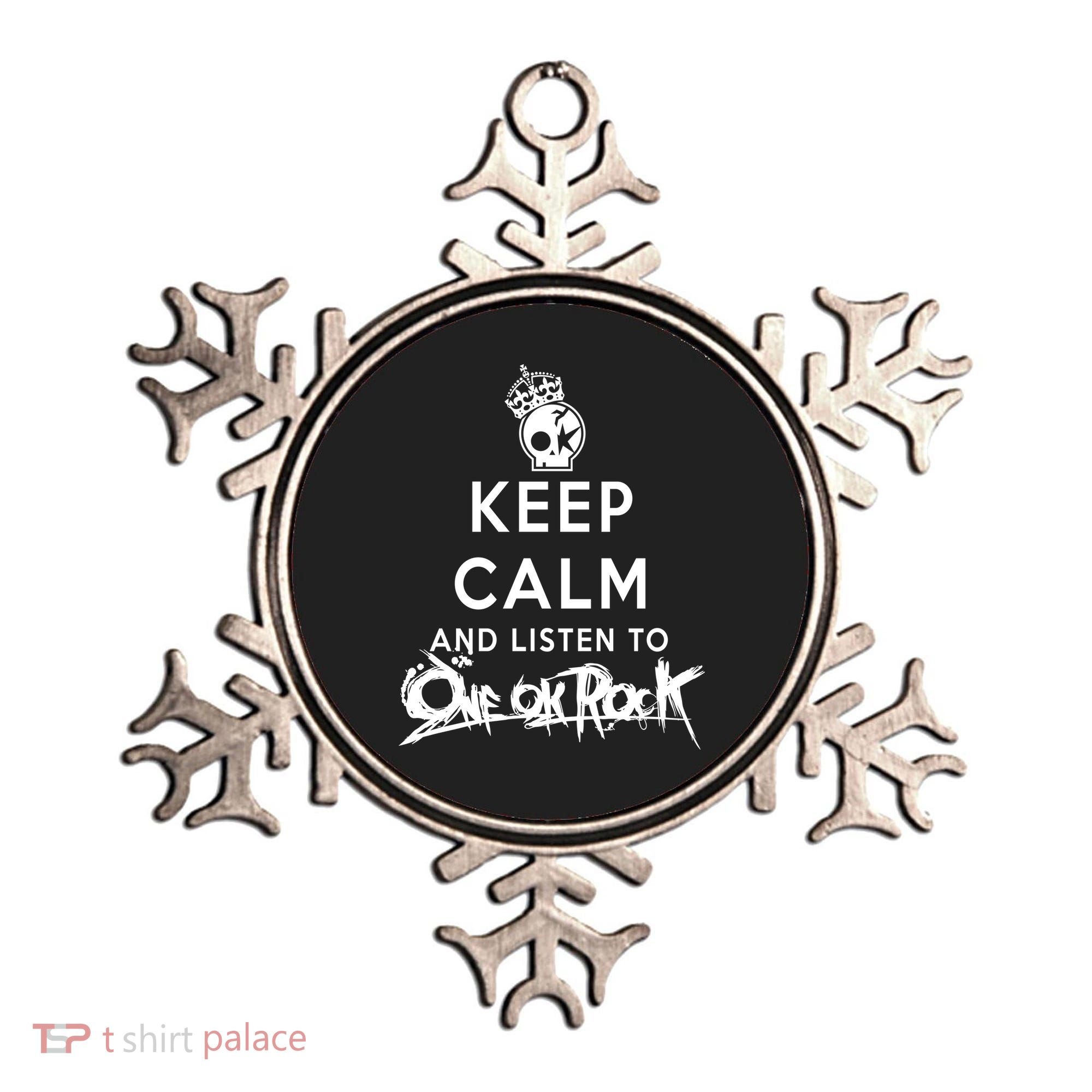 One Ok Rock Keep Calm Ornament