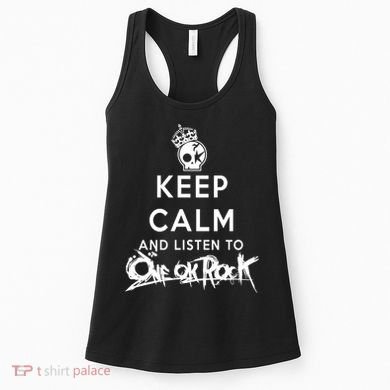 One Ok Rock Keep Calm Women's Tank Top