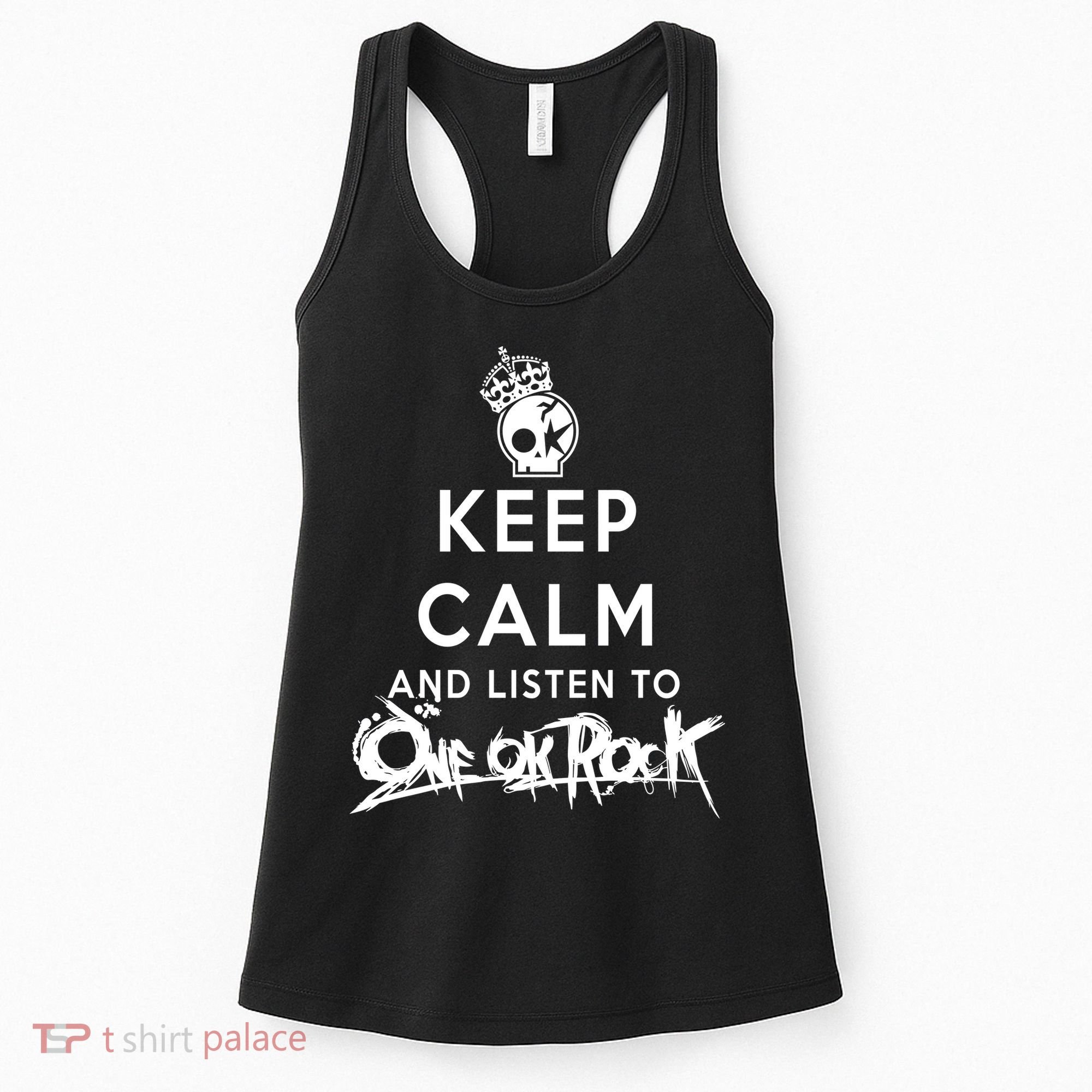 One Ok Rock Keep Calm Women's Tank Top