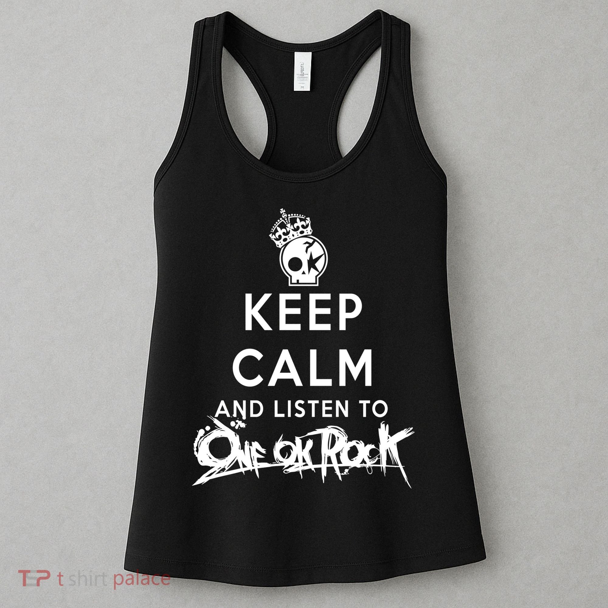 One Ok Rock Keep Calm Women's Tank Top