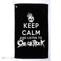 One Ok Rock Keep Calm Golf Towel thumb 0
