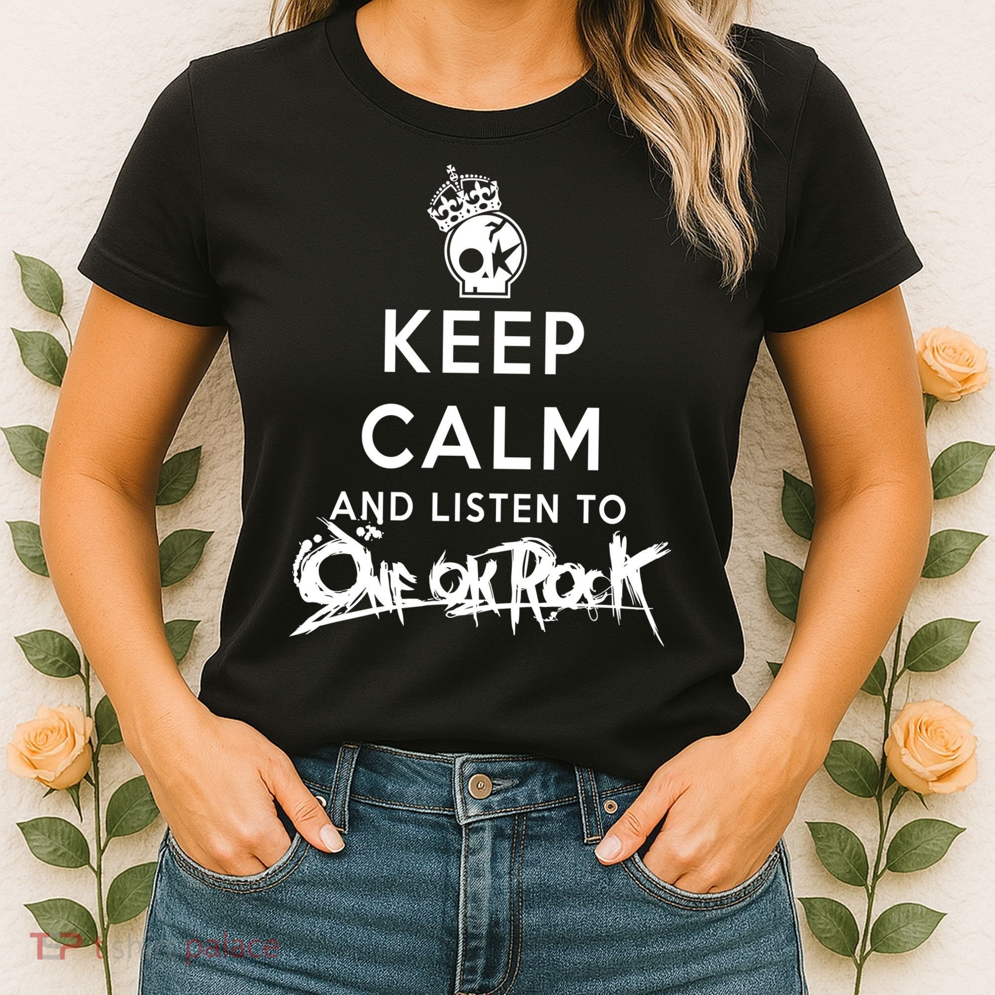One Ok Rock Keep Calm Women's T-Shirt