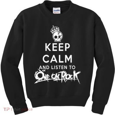 One Ok Rock Keep Calm Kids Sweatshirt