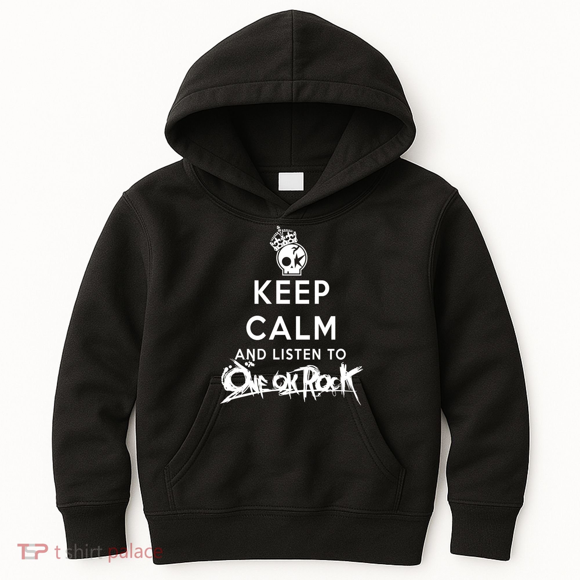 One Ok Rock Keep Calm Kids Hoodie