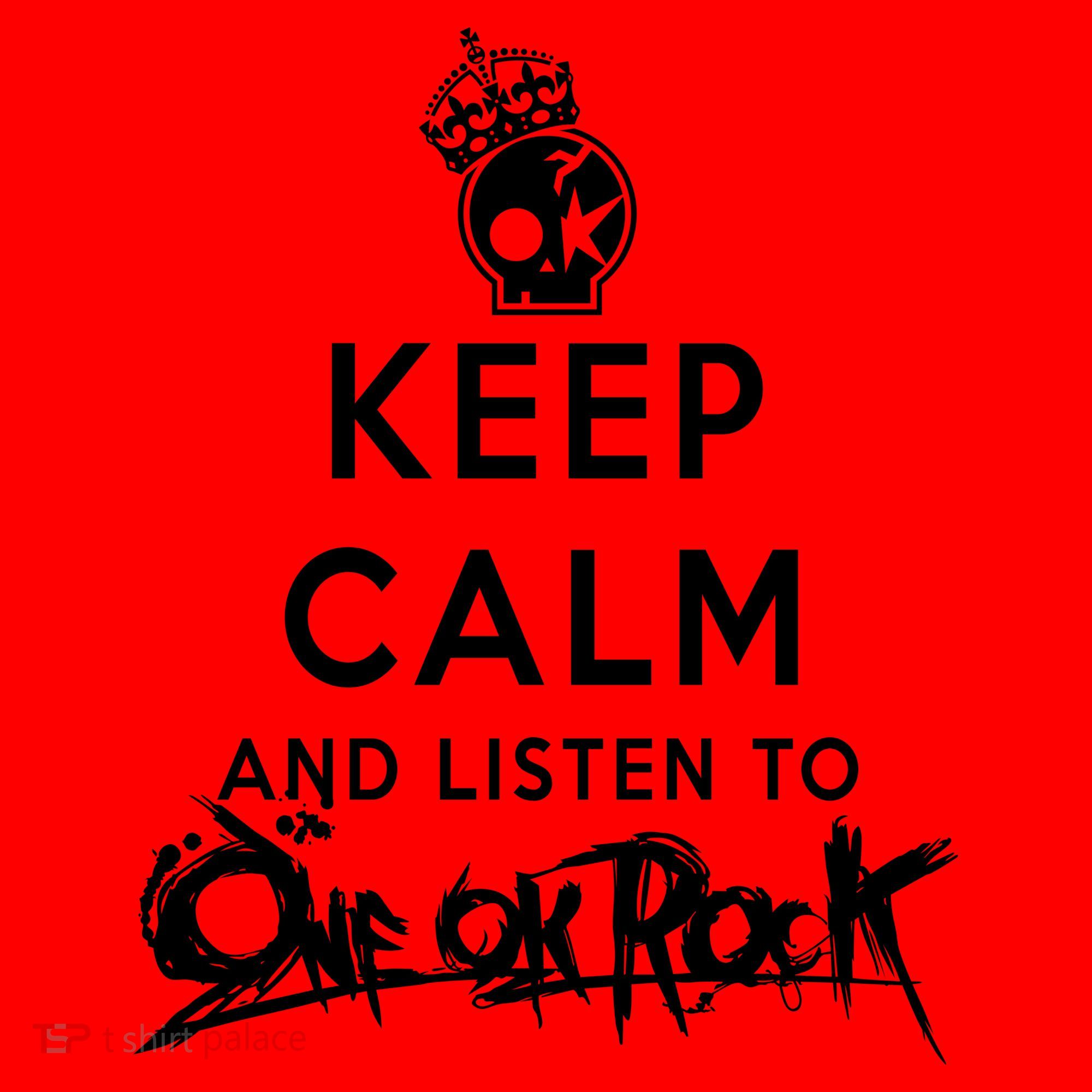 One Ok Rock Keep Calm Santa Hat