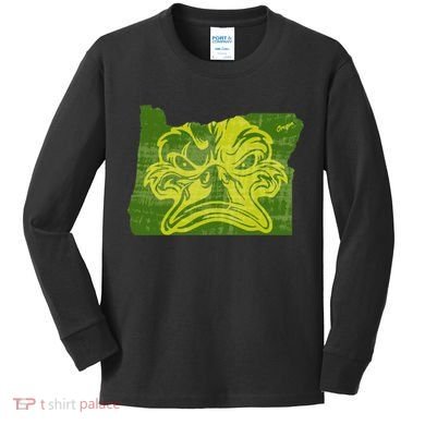 Oregon Kids Long Sleeve Shirt