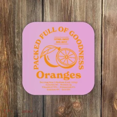 Oranges Coaster