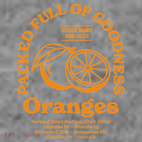 Oranges Toddler Hoodie thumb 2
