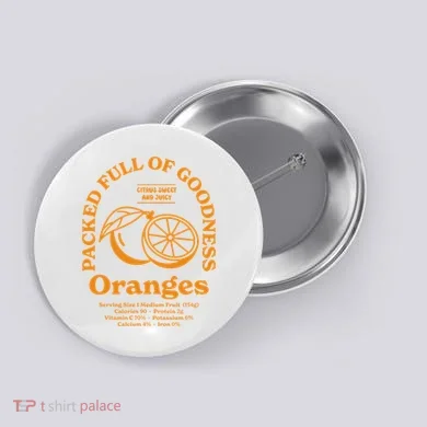 Oranges Button