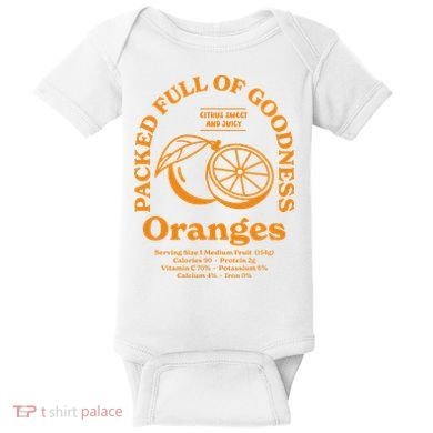 Oranges Baby Bodysuit