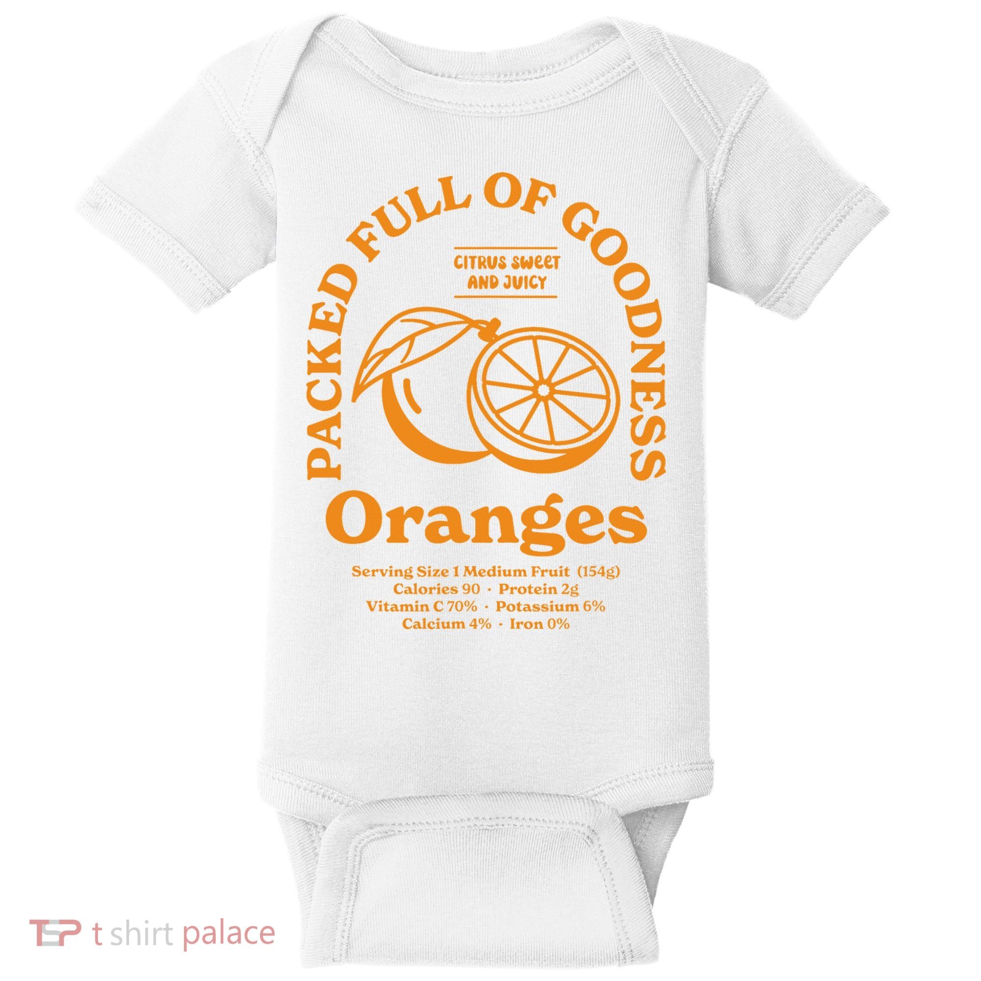 Oranges Baby Bodysuit