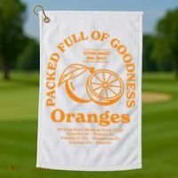 Oranges Golf Towel thumb 1