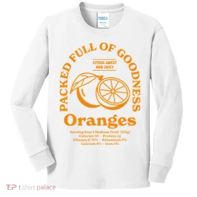 Oranges Kids Long Sleeve Shirt