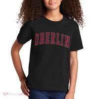 Oberlin Ohio Souvenir College Style Red Text Kids T-Shirt thumb 2