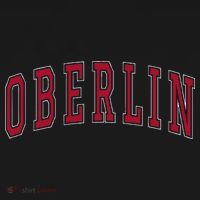 Oberlin Ohio Souvenir College Style Red Text Sweatshirt thumb 3