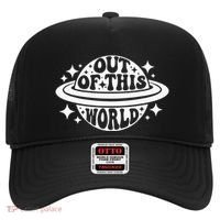 Out Of This World Groovy Planet Space Astronomy Hat thumb 0