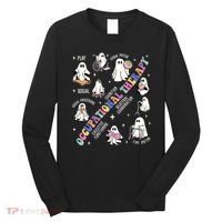 Ot Occupational Therapy Therapist Halloween Spooky Long Sleeve Shirt thumb 0