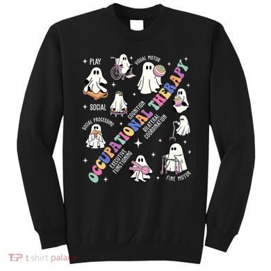 Ot Occupational Therapy Therapist Halloween Spooky Sweatshirt