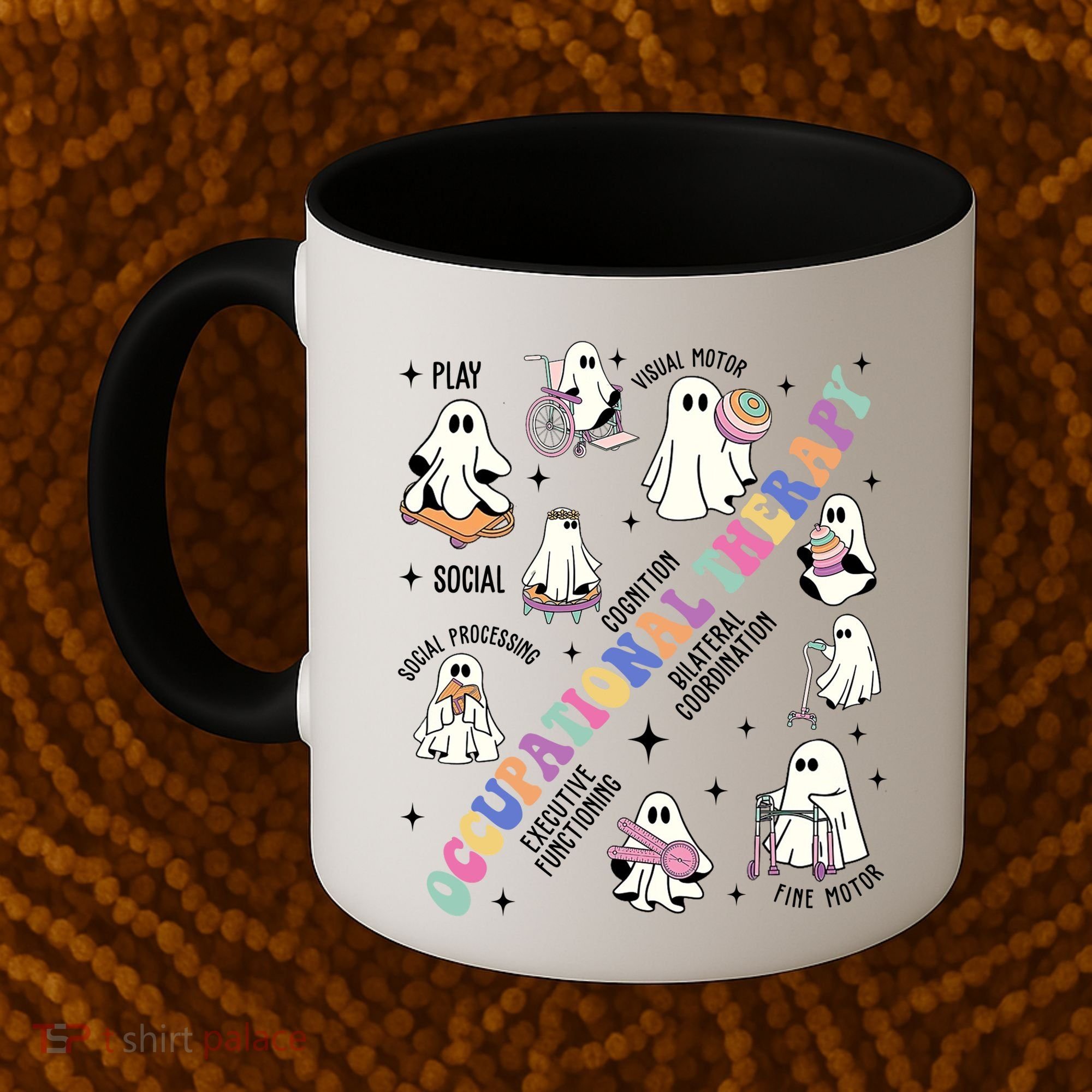 Ot Occupational Therapy Therapist Halloween Spooky Coffee Mug