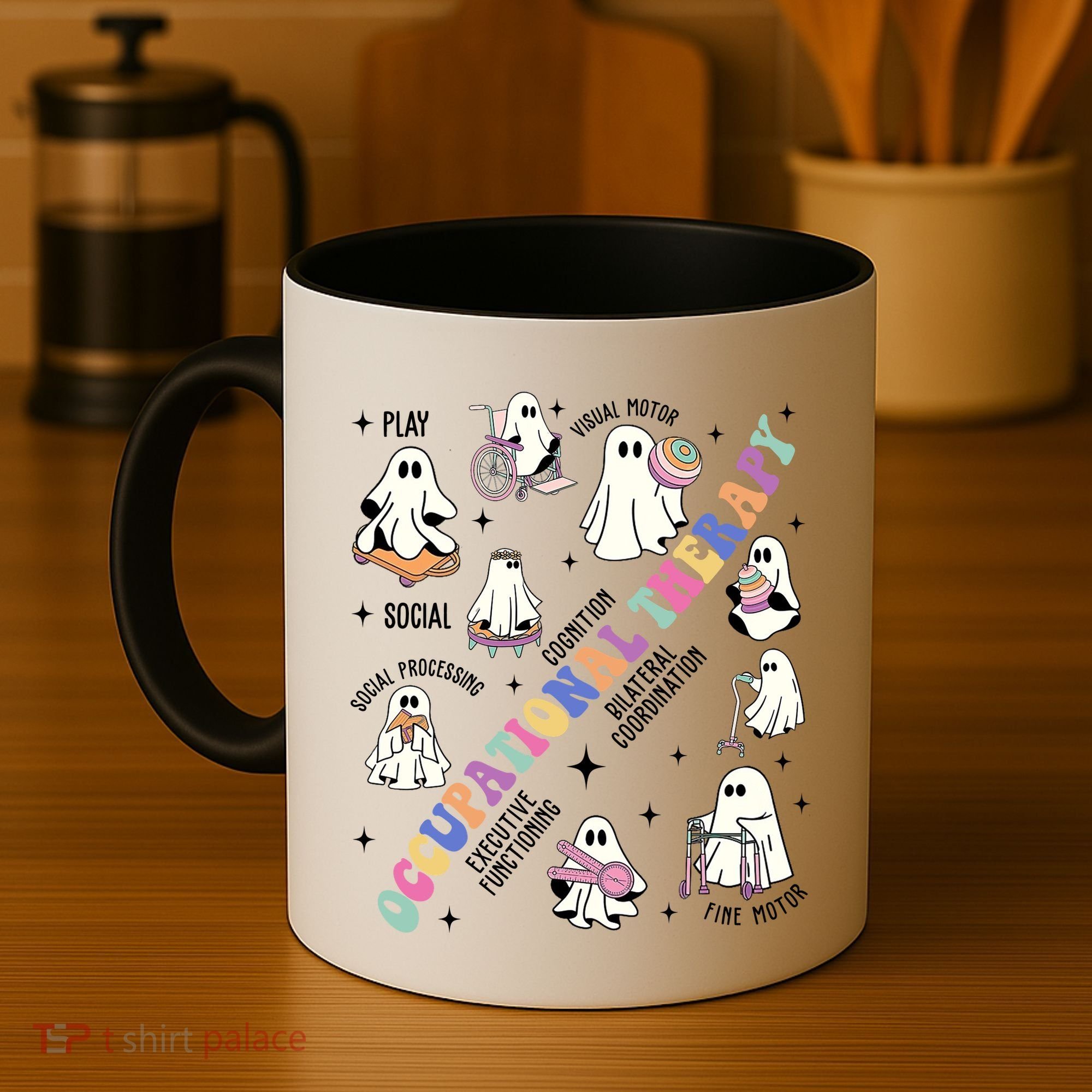 Ot Occupational Therapy Therapist Halloween Spooky Coffee Mug