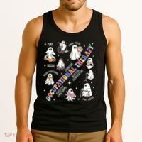 Ot Occupational Therapy Therapist Halloween Spooky Tank Top thumb 3