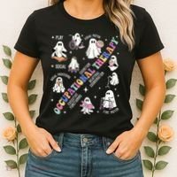 Ot Occupational Therapy Therapist Halloween Spooky Women's T-Shirt thumb 2