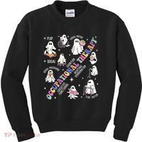 Ot Occupational Therapy Therapist Halloween Spooky Kids Sweatshirt thumb 0