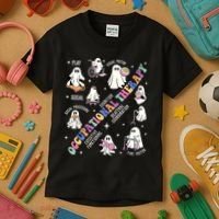 Ot Occupational Therapy Therapist Halloween Spooky Kids T-Shirt thumb 3
