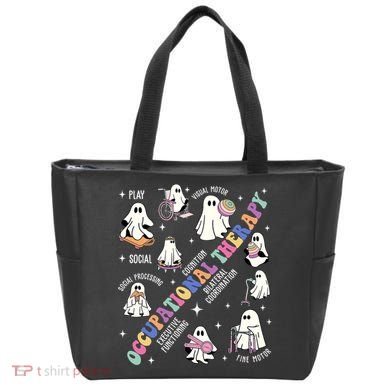 Ot Occupational Therapy Therapist Halloween Spooky Tote Bag