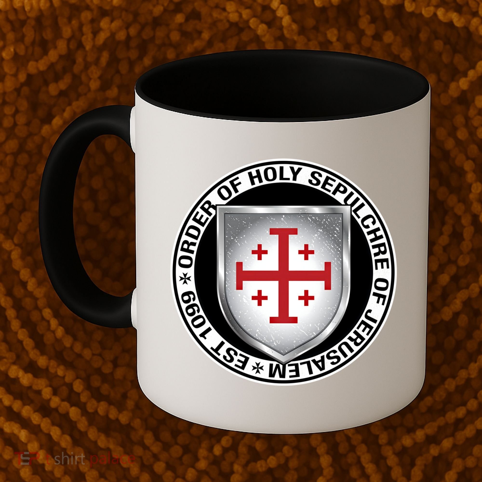 Order Of The Holy Sepulchre Of Jerusalem Shield Gift Coffee Mug