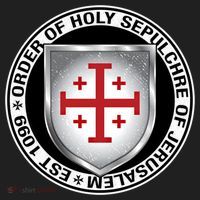 Order Of The Holy Sepulchre Of Jerusalem Shield Gift Beanie thumb 2