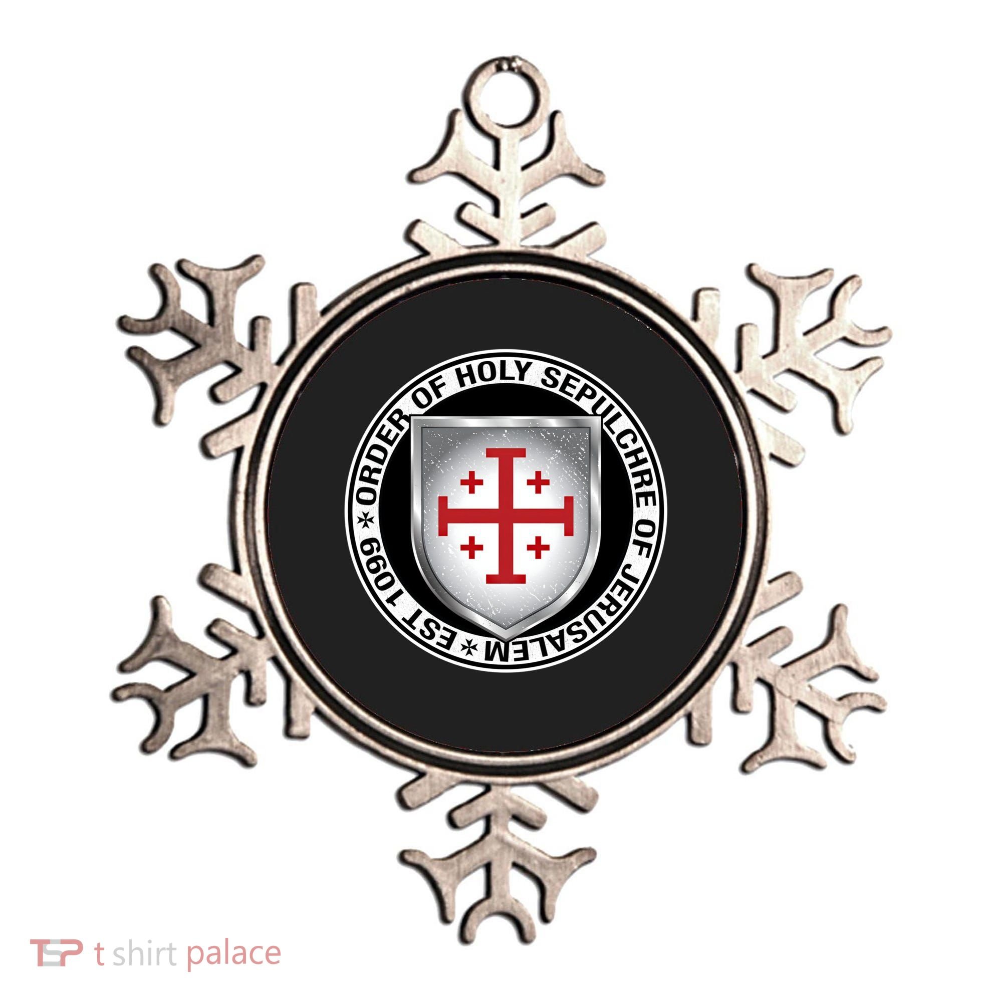 Order Of The Holy Sepulchre Of Jerusalem Shield Gift Ornament