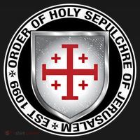 Order Of The Holy Sepulchre Of Jerusalem Shield Gift PosiCharge Competitor Tank thumb 2