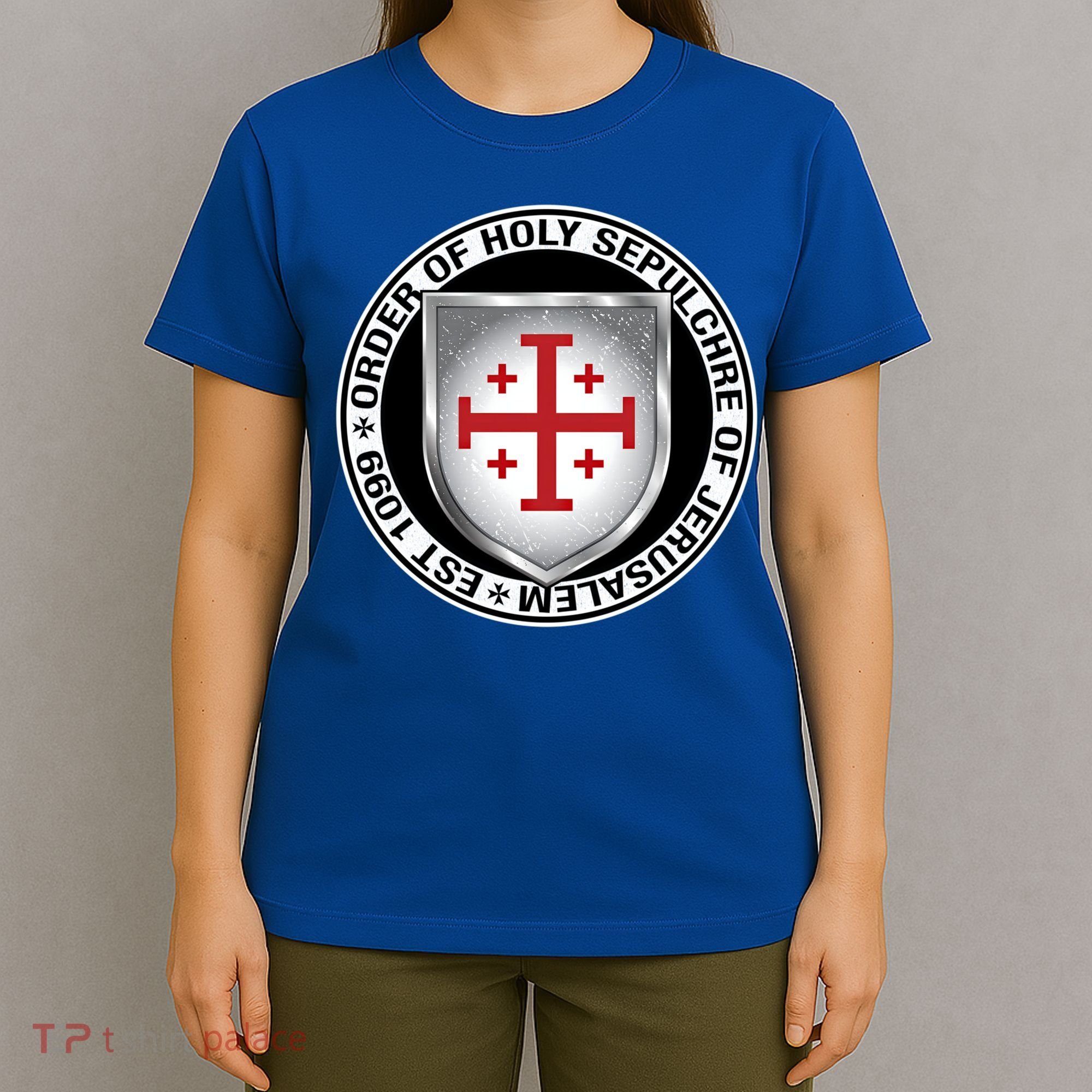 Order Of The Holy Sepulchre Of Jerusalem Shield Gift T-Shirt