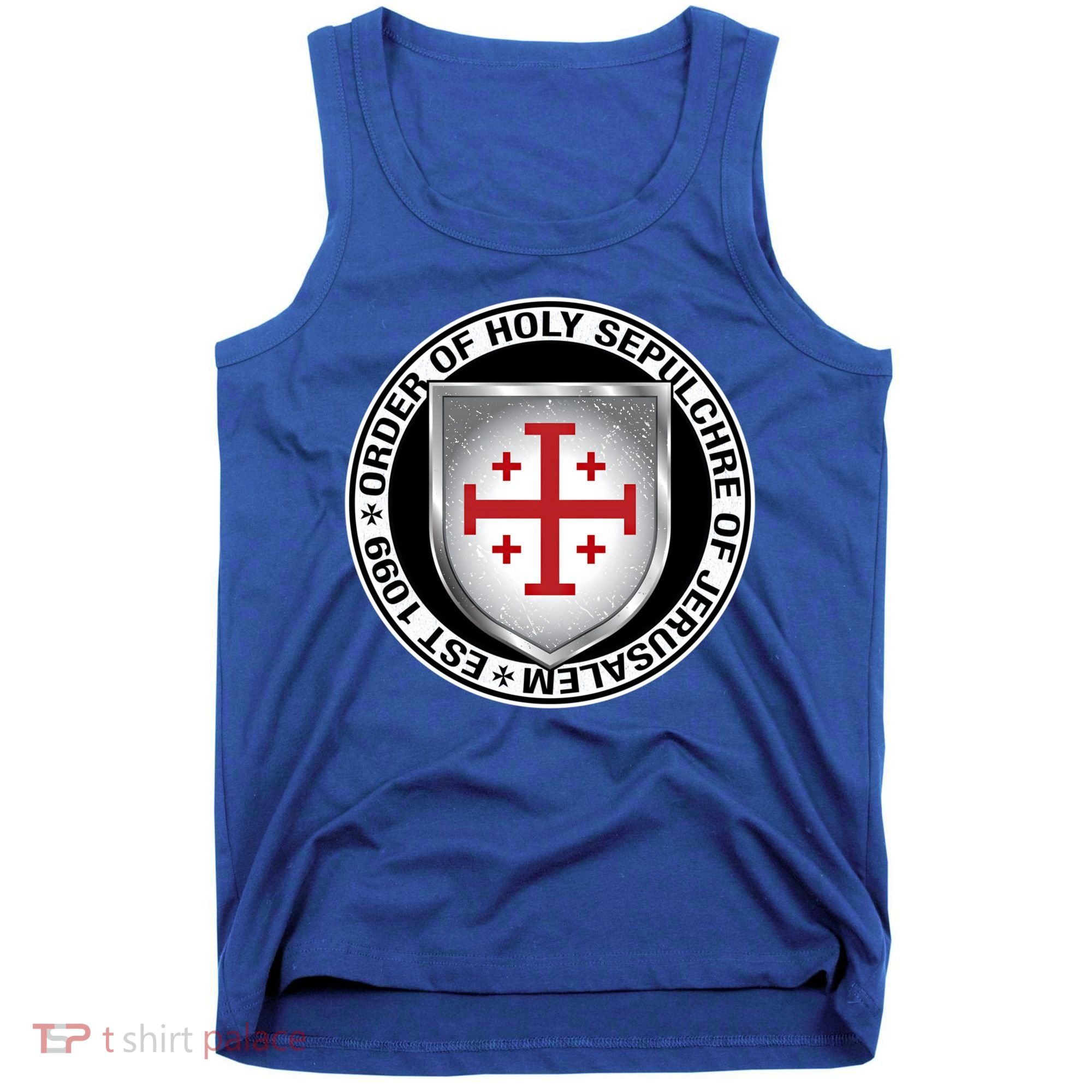 Order Of The Holy Sepulchre Of Jerusalem Shield Gift Tank Top
