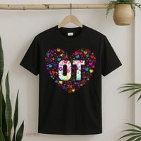 Ot Occupational Therapy Heart Occupational Therapist T-Shirt thumb 2