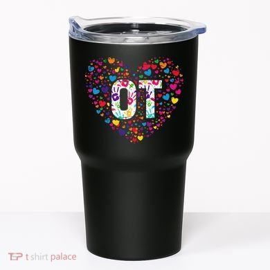 Ot Occupational Therapy Heart Occupational Therapist Tumbler