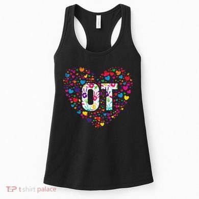 Ot Occupational Therapy Heart Occupational Therapist Women's Tank Top