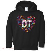 Ot Occupational Therapy Heart Occupational Therapist Toddler Hoodie thumb 0