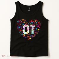 Ot Occupational Therapy Heart Occupational Therapist Tank Top thumb 2