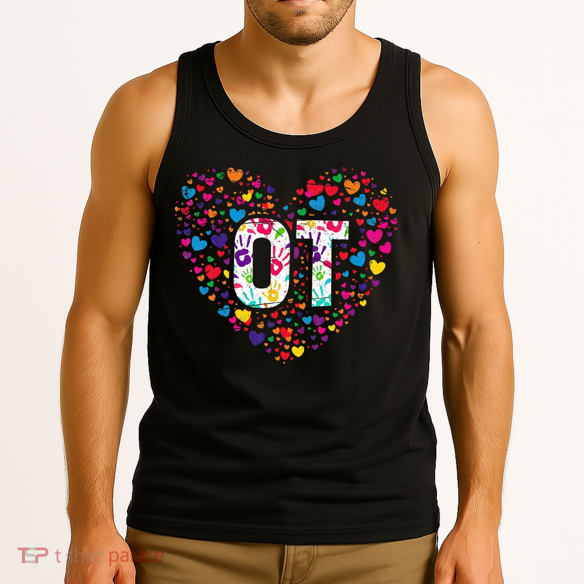 Ot Occupational Therapy Heart Occupational Therapist Tank Top