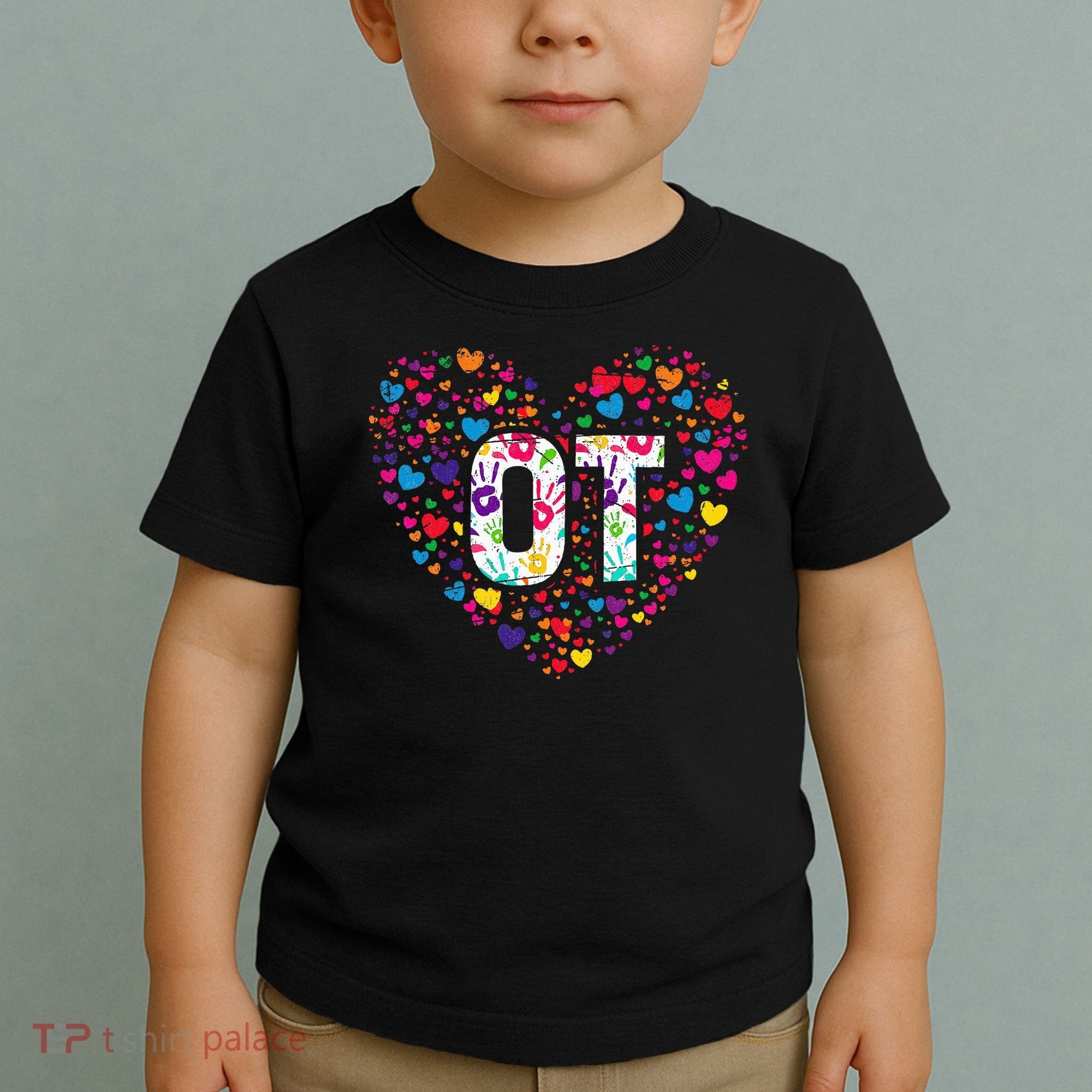 Ot Occupational Therapy Heart Occupational Therapist Toddler T-Shirt